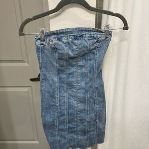 Princess Polly Denim Mini Dress size 0